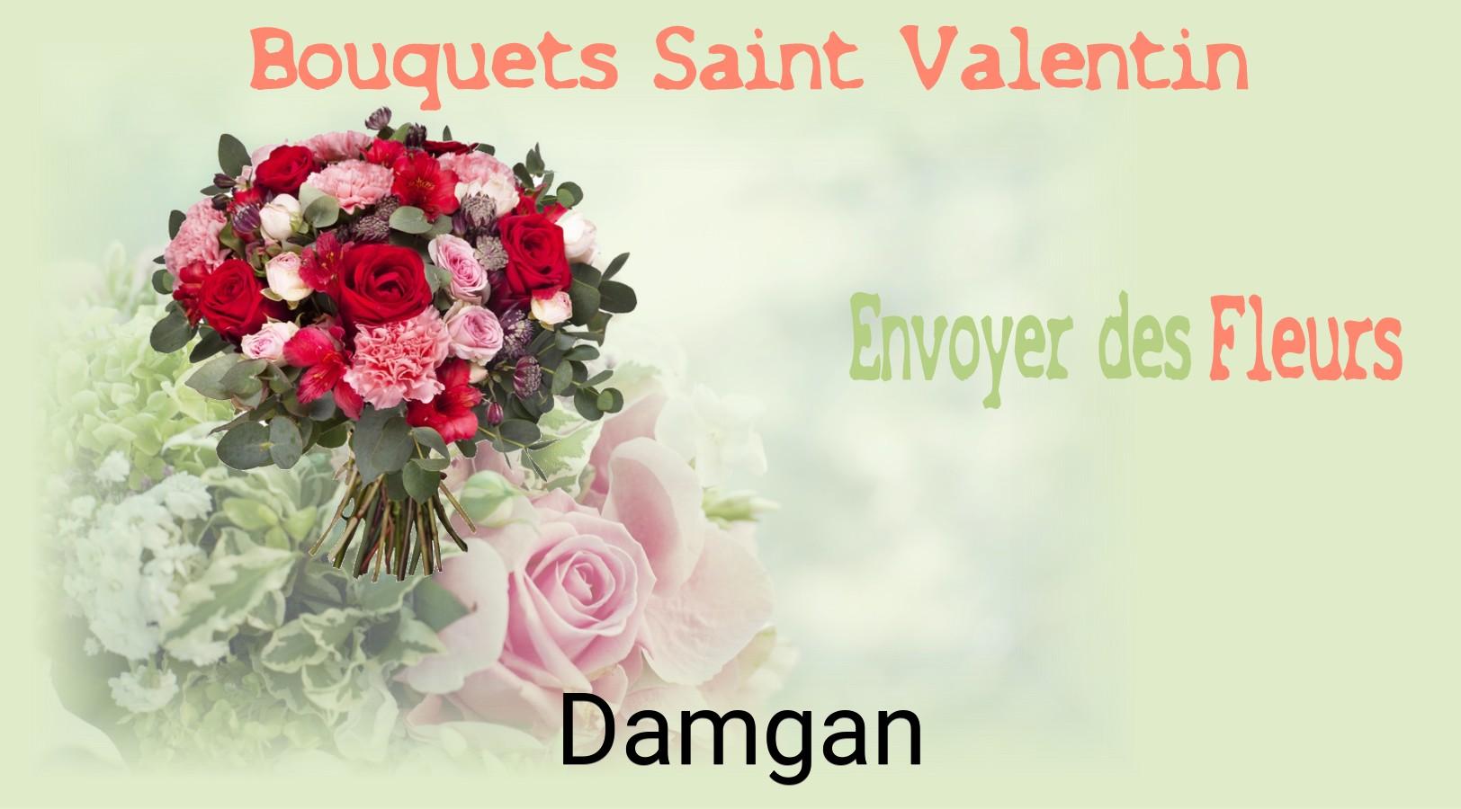 Roses de Saint-Valentin livrées à Damgan